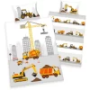 Babybest® Bettwäsche Baustellenfahrzeuge 100 X 135 Cm 7