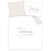 Babybest® Bettwäsche Kleiner Lieblingsmensch Beige 80 X 80 Cm 5