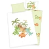 Babybest® Flanell-Bettwäsche Dinos 100 X 135 Cm 5