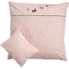 Be Be’s Collection Be Be ‘s Collection Bettwäsche 3D Schmetterling Rosa 80×80 Cm 5