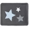 BEMINI Laufstalleinlage Krabbeldecke Pady Softy + Terry Little Stars Print Pingu 5