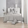 Giancasa Bettwäsche Uni Baumwolle Trend Verwaschener Look Unikat 123061-722 Kitt 13