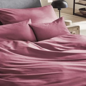 Giancasa Luxus Satin Bettwäsche Uni 255001-255 Rosenholz 10