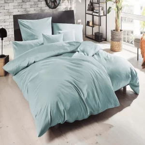 Giancasa Luxus Satin Bettwäsche Uni 255001-545 Graugrün 8
