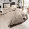 Giancasa Luxus Satin Bettwäsche Uni 255001-735 Taupe 7