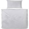 Giancasa Luxus Satin Bettwäsche Uni 255001-882 Silber 11