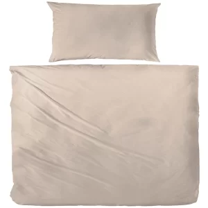 Giancasa Mako Satin Bettwäsche Dezente Karomuster 243500-735 Taupe 7