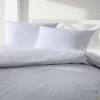 Giancasa Mako Satin Bettwäsche Dezente Karomuster 243500-882 Silber 5