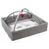 ROBA Babynest Jumbotrwins Grau Weiß Mit Spielbogen 125×115 Cm 5
