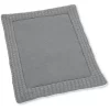 Sterntaler Strick-Krabbeldecke Silber Meliert 100 Cm X 80 Cm 7
