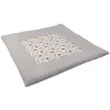Ullenboom Krabbeldecke Waffelpique Motiv Grau Faultier 140×140 Cm 5