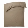 ZOEPPRITZ STAY LEINEN BETTDECKEN-BEZUG – 135×200 Cm – Clay 8