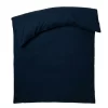 ZOEPPRITZ STAY LEINEN BETTDECKEN-BEZUG – 135×200 Cm – Dark Marina 10