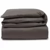 Lexington Hotel Satin Bettdecken-Bezug – 135×200 Cm – Charcoal Gray 13