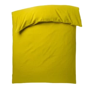 Zoeppritz Stay Bettdecken-Bezug – 155×220 Cm – Curry 6