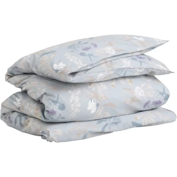 GANT Garden Bettdeckenbezug Aus Baumwolle – 135×200 Cm – Blue Dawn 1