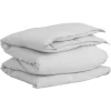 GANT Cotton Linen Bettdeckenbezug – 135×200 Cm – Light Grey 11