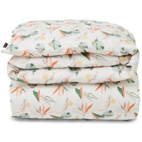 Lexington Multi Color Printed Cotton Sateen Bettdecken-Bezug – 155×220 Cm – White Multi 1