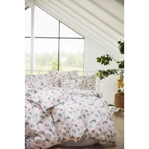 Lexington Multi Color Printed Cotton Sateen Bettdecken-Bezug – 155×220 Cm – White Multi 21