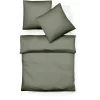 Fleuresse Lech Bettwäsche-Set Aus Flanell – 135×200 / 80×80 Cm – Oliv 10