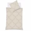 Fleuresse Lech Bettwäsche-Set Aus Flanell – 135×200 / 80×80 Cm – Mandel 5