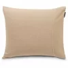 Lexington Herringbone Kopfkissen-Bezug Aus Flanell – 40×40 Cm – Beige/off White 14