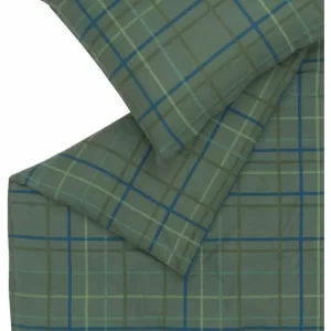 ESPRIT Home Folklore Check Bettwäsche-Set Aus Flanell – 135×200 / 80×80 Cm – Green 8